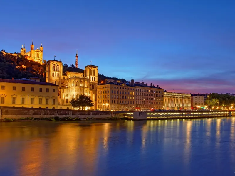 Cathédrale St Jean et Basilique de Fourvière 