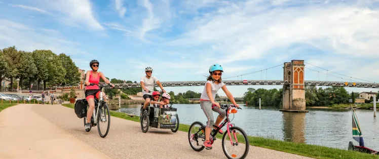 Balade à vélo sur La Voie Bleue