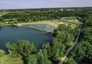Base de loisirs de Cormoranche - Ain - La Voie Bleue