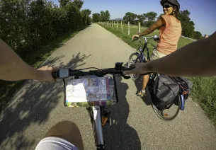 Cycling guidebooks on La Voie Bleue