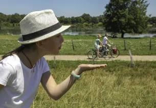 La Voie Bleue en Saône-et-Loire_ Transport de bagages
