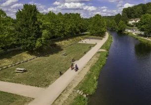 La Voie Bleue on the Canal des Vosges